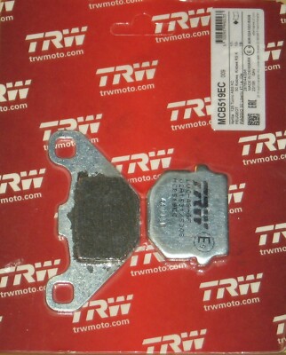 TRW MCB765 Kit Pastiglie Freno Anteriore In Materiale Organico Per Moto - REX RS, APRILIA RX, DERBI E Altre
