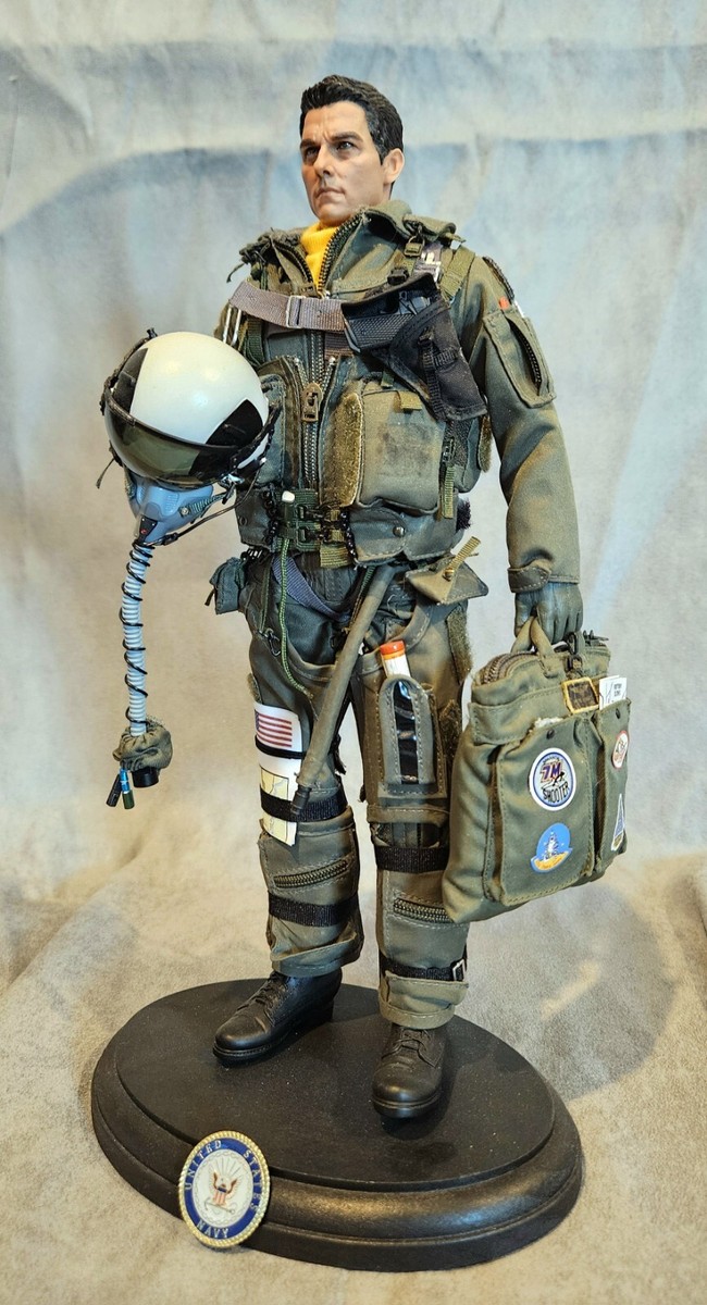 Hot Toys 1/6 トップガン　F-14パイロット　カスタム品 1/6 US NAVY F-14 VF-202 