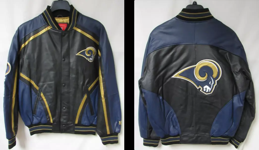 St louis hotsell rams leather jacket