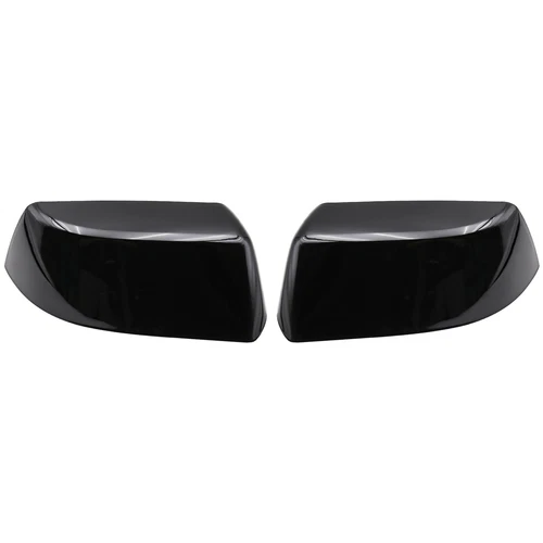 Gloss Black Mirror Covers Cap For 2015-2020 Chevrolet Suburban Tahoe GMC Yukon