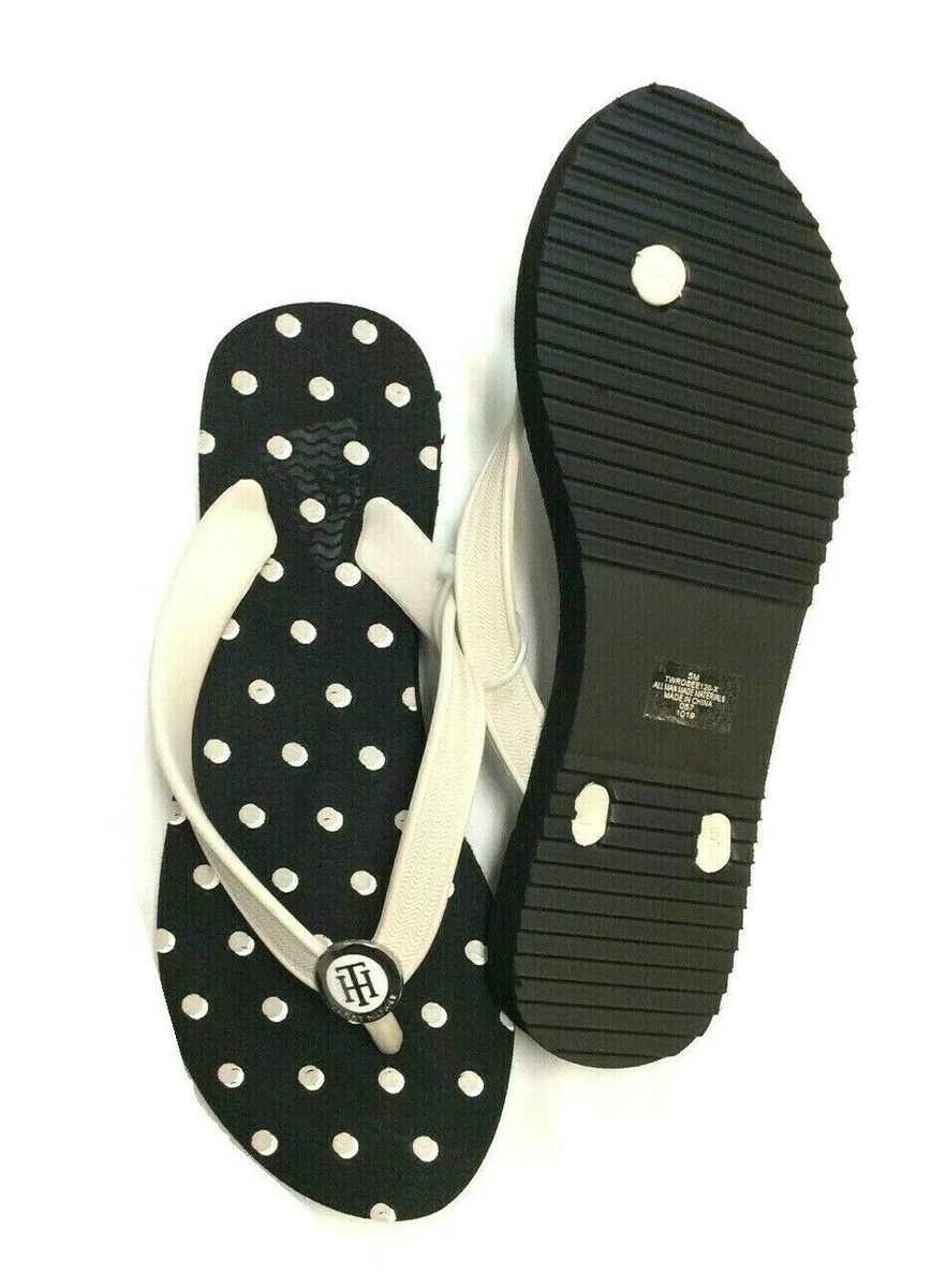 Tommy hilfiger rose hotsell gold flip flops