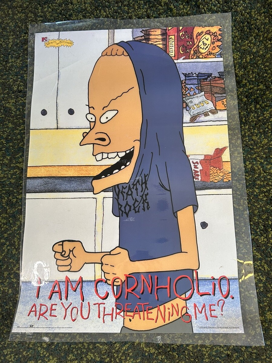 ☆Beavis and Butthead☆ ポスター　Vintage MTV Beavis and Butt-Head - MTV - Marvel Comics | Original