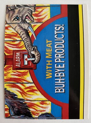 2007 Topps Wacky Packages Series 6 #4 Bird Eyes Fresh Poultry