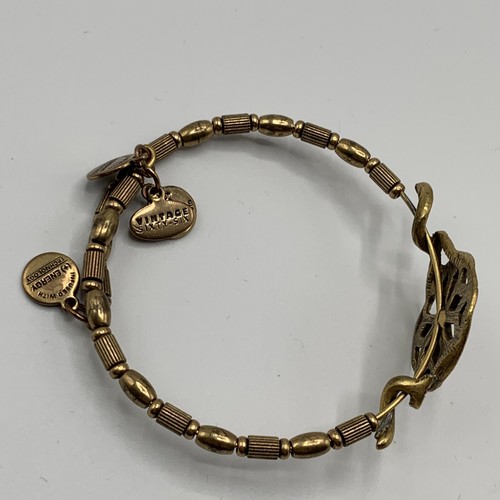 Bracciale Alex And Ani Bracciale Avvolgente Baraka Tono Oro Vintage 66 Bracciale - Foto 3 di 7