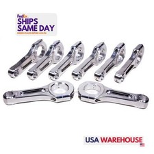 Bill Miller R396250 Set Of 8 Polished Aluminum Bbc 6.385in Aluminum Rod Set Bill Miller R396250 Set Of 8 Polished Aluminum Bbc 6.385in Aluminum Rod Set