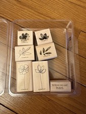 Stampin' Up Botanical Blooms Stamp Set NEW Set of 7 Stamps