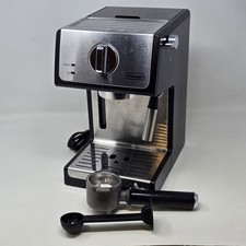 De'longhi ECP3420 15-Bar Pump Cappuccino Espresso Machine Black/Chrome Works
