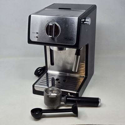 De'longhi ECP3420 15-Bar Pump Cappuccino Espresso Machine Black/Chrome Works