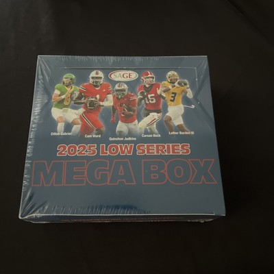 2025 Sage Low Series Football Mega Box- 5 Autographs New Sealed Box!
