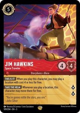 Jim Hawkins 109/204/EN-3/Into the Inklands/Disney Lorcana/TCG/Legendary