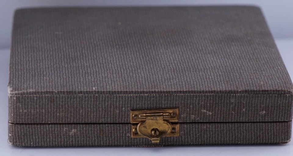 Fabergé Romanov Tricentenaire Présentation Plat Argent En Original Boîte (C 1913 - Photo 3/4