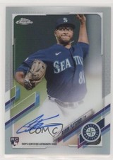 2021 Topps Chrome Rookie Auto Refractor 115/499 Aaron Fletcher #RA-AF Auto 0cv