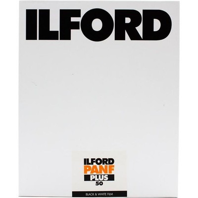 Ilford Pan F Plus 4 x 5'' 25 Sheets Black and White Negative Sheet Film