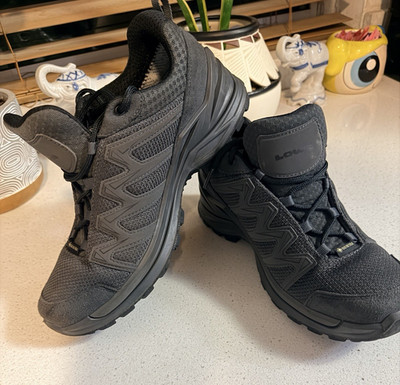 LOWA Innox Pro GTX Lo TF Men's Hiking Shoes Size 8 Black Medium
