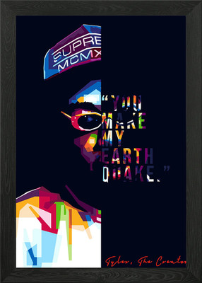 Tyler der Schöpfer Gerahmtes Wandbild Poster Leinwanddruck Bild