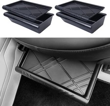 Model Y Under Seat Storage Box Organizer 2 Pack Hidden Tray Underseat Bins with