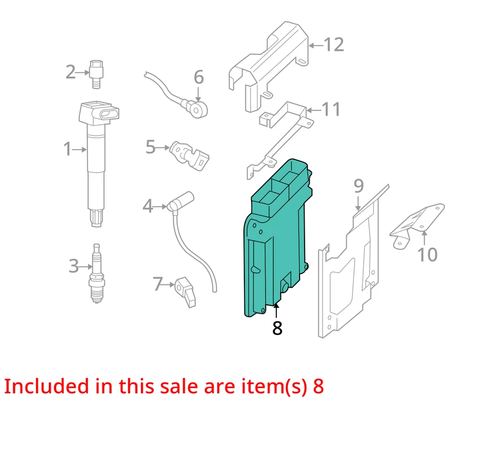 Engine ECM Electronic Control Module 3.6L Fits 11-18 PORSCHE CAYENNE 29372570 Foto 4 de 4