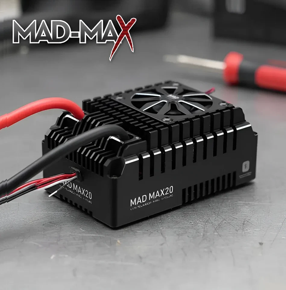 MADMAX-20 HV ESC 6-12S LiPo 50V RC 1/5 Car Brushles Motor (*NO TARIFFS IN USA) - Image 2 of 4