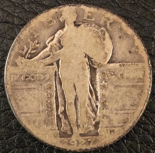 1927-D 25C Standing Liberty Quarter