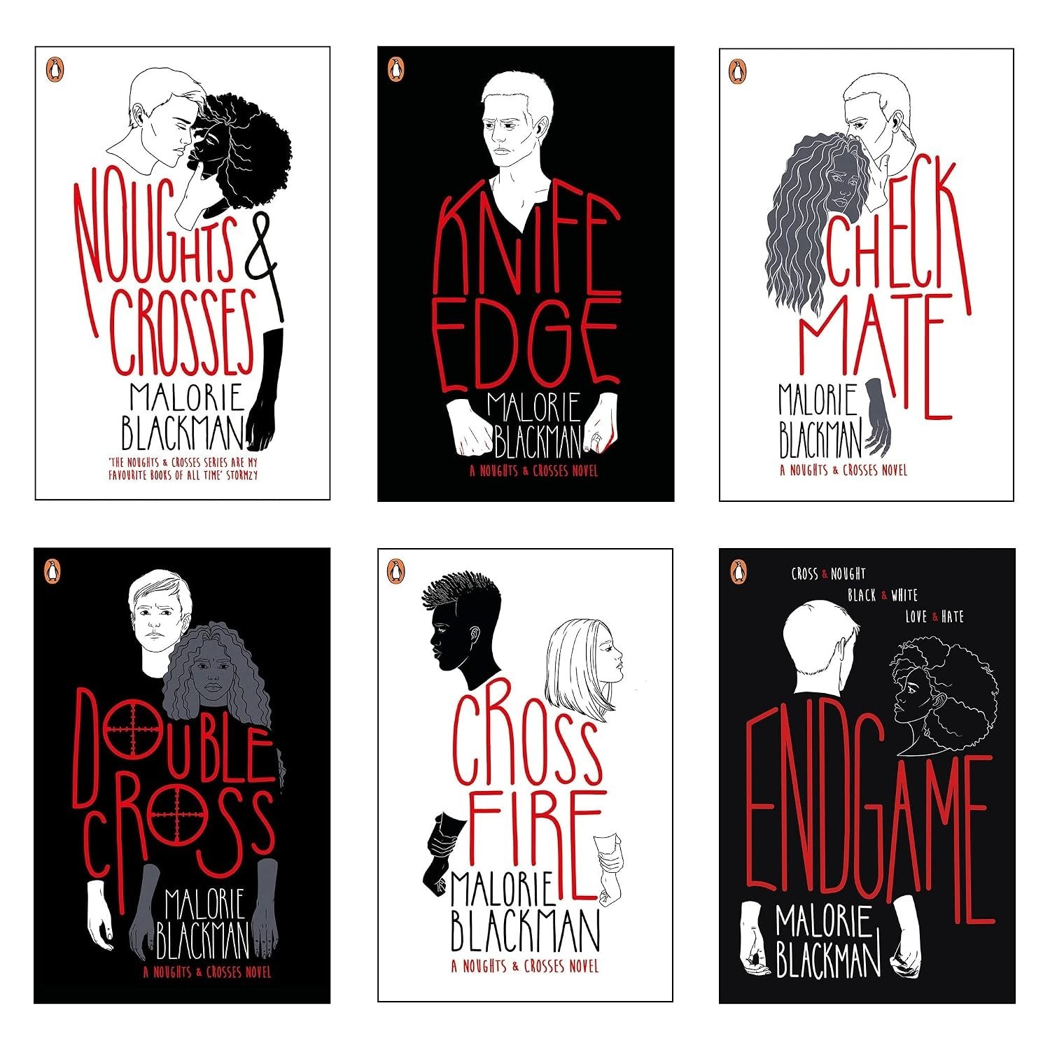Noughts And Crosses Series 6 Books Collection Set By Malorie Blackman NEW
