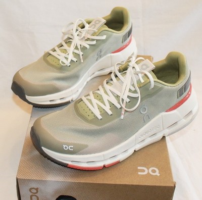 New ON CLOUDNOVA FORM 2 Running Shoes Women's US 9.5 EU 41 Chalk Salmon Lace Up