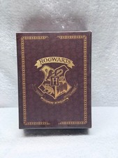 Harry Potter Hogwarts Playing Cards Deck With Box House Crest Good Used