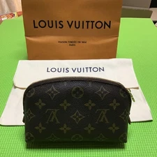 Louis Vuitton Monogram Cosmetic Inner Lining Repaired From Japan Louis Vuitton