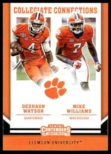 2017 Panini Contenders Draft Picks #1 Deshaun Watson / Mike Williams [GOATCARDS]