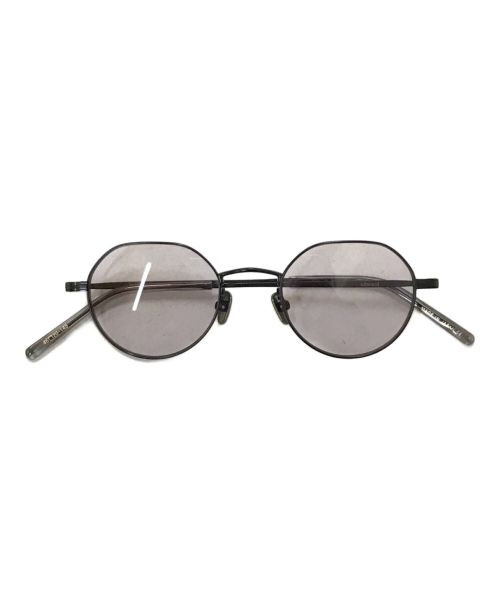 Kearny Edward Men's Oval Sunglasses Dark Metal Frame Gradient Lenses