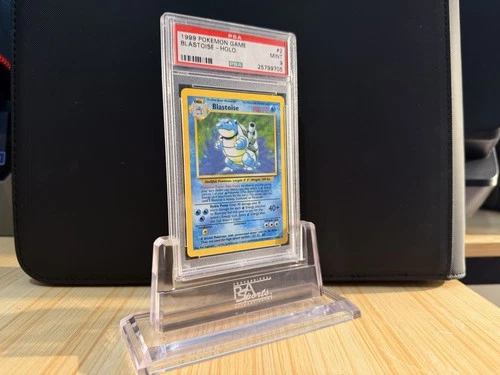 Pokemon Blastoise 2/102 Base Set Holo PSA 9 MINT 1999 WOTC Vintage Big 3