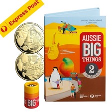NEW: 2025 Aussie Big Things 2 &ndash; 12-coin Folder and Tube Set - Free Express Post