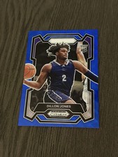 2024-25 Panini Prizm Draft Picks Blue Wave Prizm /249 #14 DILLON JONES Rookie RC