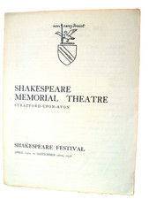1936 Theatre Programme The Merchant Of Venice - Trevor Howard Pamela Brown