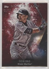 2018 Topps Inception Red /75 Ichiro Suzuki Ichiro #23 HOF
