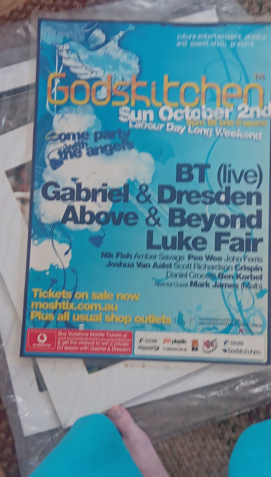 Godskitchen Above & Beyond Event Poster