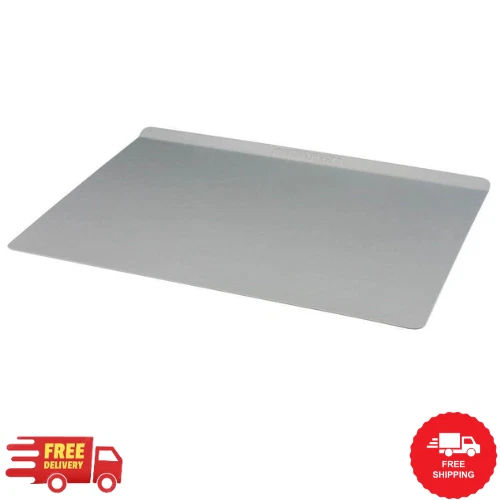 NEW Extra-Large Steel Baking Sheet - Perfect for Even Cooking & Crispy Results