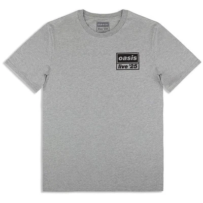 Oasis Live 25 Distressed Lockup Pocket T Shirt - Bild 1 von 2
