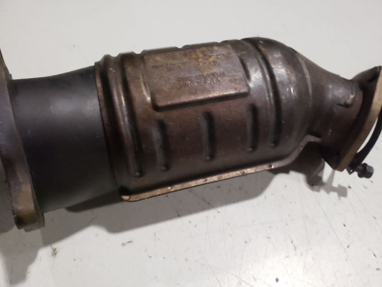 2007 Bentley Flying Spur - Left Exhaust Downpipe OEM - 3W0131690B 