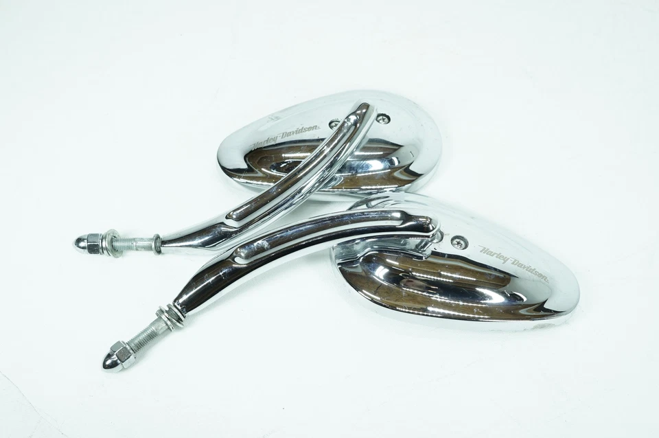 Espejo retrovisor izquierdo derecho Harley Softail Heritage 2004 FLSTCI fabricante de equipos originales 92096-05 Foto 2 de 4
