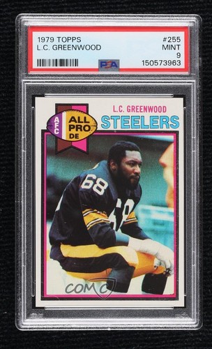 L.C. Greenwood #255 1979 Topps card