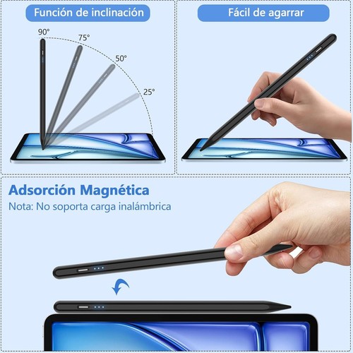 Stylo Tablette Magnétique | Charge Type C | Technique Anti Palm - Photo 5/9