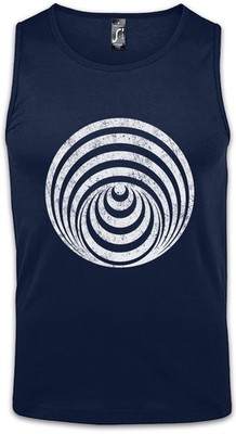 Hypno Circle I Herren Tank Top Kreis Kreisel Spirale Hypnose Hypnotisierend