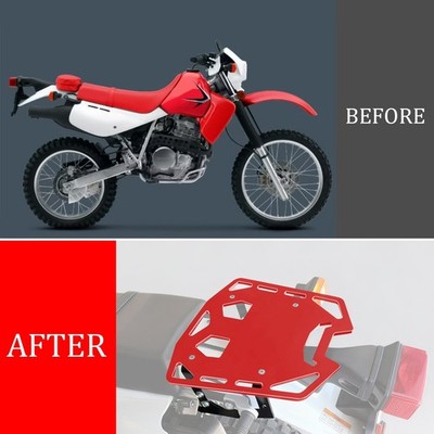For HONDA XR650L 1993-2025 CNC Multi Cargo Top Rack with Sub Frame