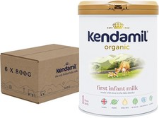 Kendamil Organic First Baby Milk Formula from Birth 6 x 800g