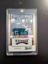 2021 Panini Classics - Classic Beginnings Devonta Smith #CB-DS Gold /75 (RC)