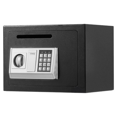 0.6 Cubic Feet Drop Safe, Drop Slot Safe Box with Password and Turn Knob, Heavy 