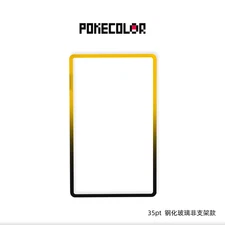 【35pt Black & Gold Gradient PSA/CGC】PokeColor Standard Graded Card Guard Case