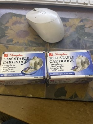 Lot Of 2 Swingline Staple C Cartridge 5000 Stapler No. 50050 New