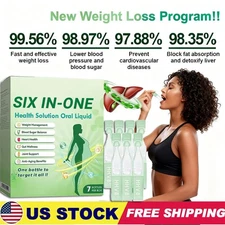 6-in-1 SIX-in-ONE Health Solution Oral Liquid, Advanced Body Care Liquids Drops