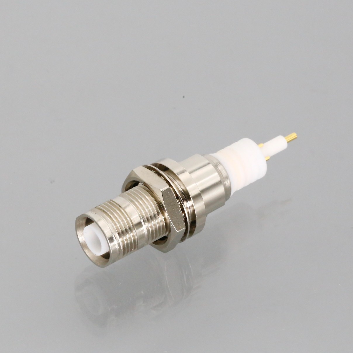 High Voltage KHV TRN Triax Female Panel Mount 3KV SMU Connector For B1505 6517B